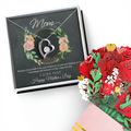 Forever Love Necklace & Sweetest Devotion Flower Bouquet